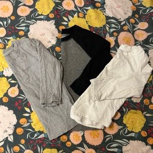 Bundle of 3 long sleeve tops. 3t